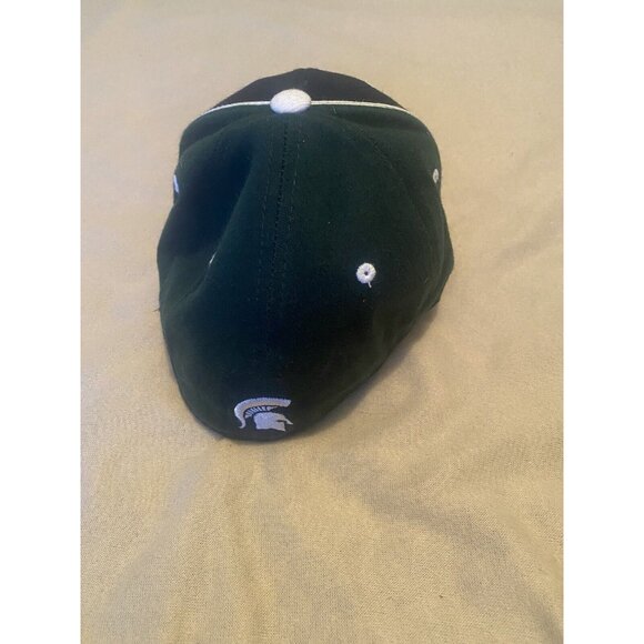 Michigan State Spartans Hat One Fit Green Black Top Of The World Basebal… - Picture 11 of 12